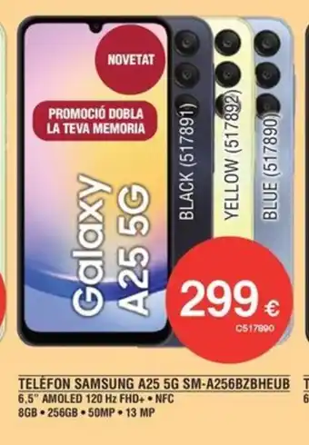 Milar TELEFON SAMSUNG A25 5G SM-A256BZBHEUB TELEFON SAMSUNG A05S SM-A057GLGUEUB oferta