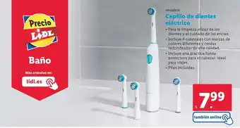 Lidl Cepillo de dientes eléctrico oferta