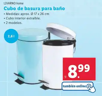 Lidl Cubo de basura para baño oferta