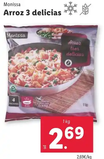 Lidl Arroz 3 delicias oferta
