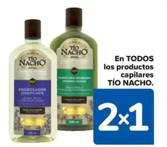 Carrefour En TODOS los productos capilares TÍO NACHO. oferta