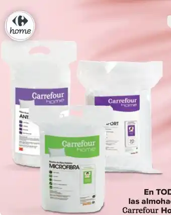 Carrefour EN TODAS las almohadas Carrefour Home oferta