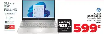 Carrefour Portátil 15S-EQ2149NS oferta