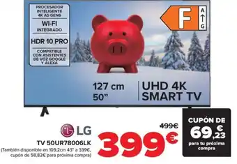 Carrefour TV 50UR78006LK oferta