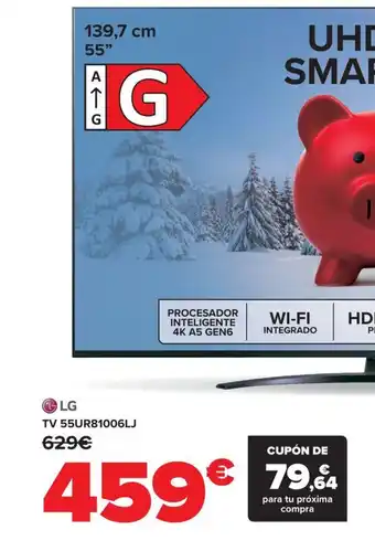 Carrefour TV 55UR81006LJ oferta