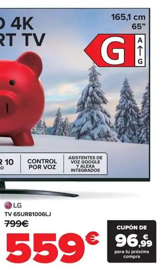 Carrefour TV 65UR81006LJ oferta