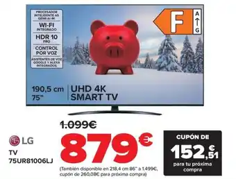 Carrefour TV 75UR81006LJ oferta