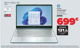 Carrefour Portátil 15S-EQ2150NS oferta