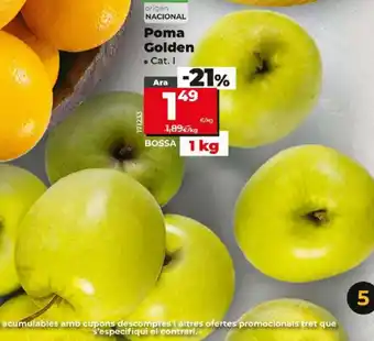 Dia Poma Golden oferta