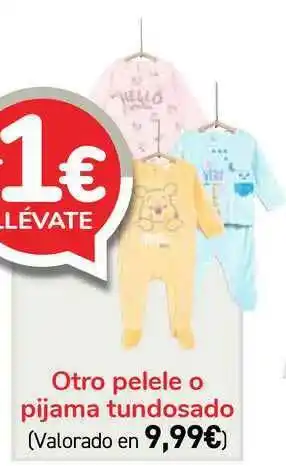 Carrefour Otro Pelele O Pijama Tundosado oferta