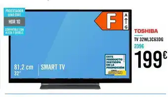 Carrefour Toshiba Tv 32wl3c63dg oferta