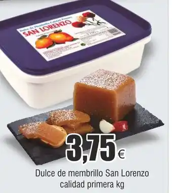 FROIZ Dulce de membrillo San Lorenzo calidad primera kg oferta