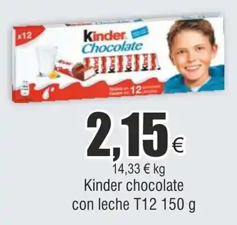 FROIZ Kinder Chocolate oferta
