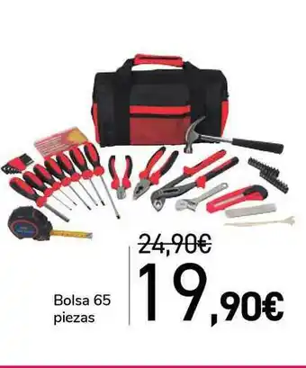 Carrefour Bolsa 65 Piezas oferta