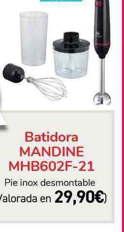 Carrefour Batidora Mandine Mhb602f-21 oferta