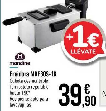 Carrefour Mandine Freidora Mdf30s-18 oferta