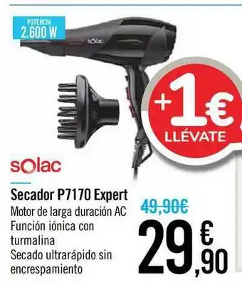 Carrefour Solac Secador P7170 Expert oferta
