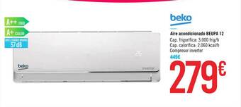 Carrefour Aire Acondicionado Beupa 12 Beko oferta