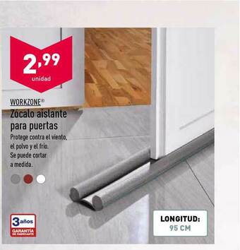 ALDI Workzone® Zócalo Aislante Para Puertas oferta