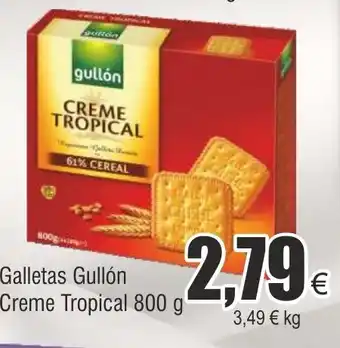 FROIZ Galletas Gullón Creme Tropical 800 g oferta