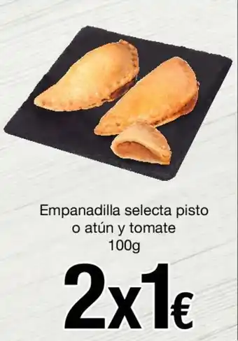 SPAR Empanadilla selecta pisto o atún y tomate 100g oferta