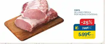 Cash Ecofamilia CINTA DE LOMO FRESCA POR MEDIAS O ENTERAS oferta