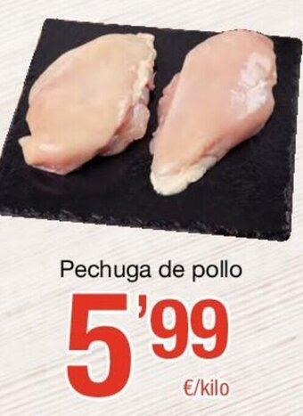 SPAR Pechuga de pollo oferta