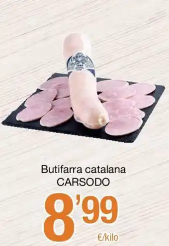 SPAR Carsodo Butifarra catalana oferta