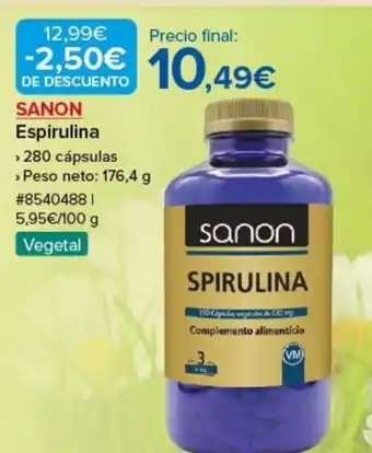 Costco SANON Espirulina oferta