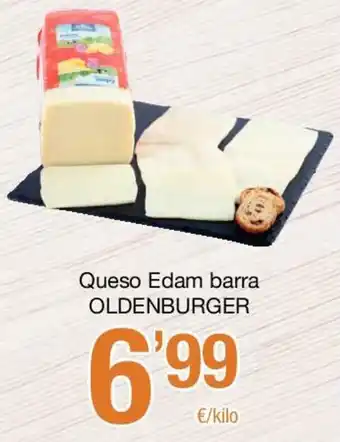 SPAR OldenBurger Queso Edam barra oferta