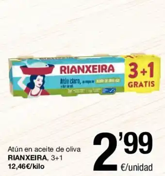 SPAR Rianxeira Atún en aceite de oliva oferta
