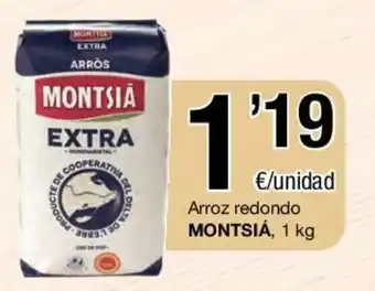 SPAR Montsiá Arrós redondo 1kg oferta