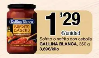 SPAR Gallina Blanca Sofrito o sofrito con cebolla 350g oferta