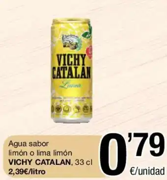 SPAR Vichy Catalan Agua sabor limón o lima limón 33cl oferta