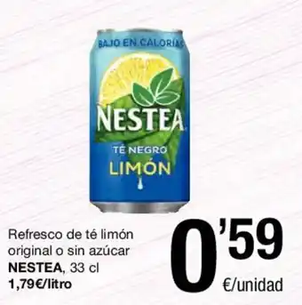 SPAR Nestea Refresco De Té limón original o sin azucar 33cl oferta