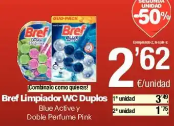 SPAR Bref Limpiador WC Duplos oferta