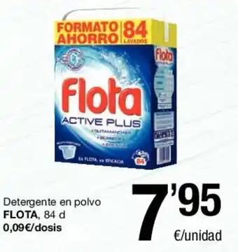SPAR Flota Detergente en polvo 84d oferta