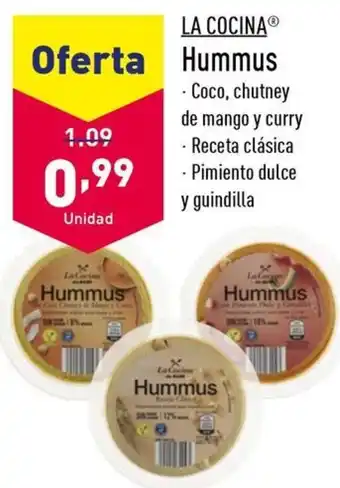ALDI LA COCINAⓇ Hummus oferta