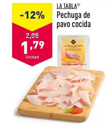 ALDI Pechuga de pavo cocida oferta