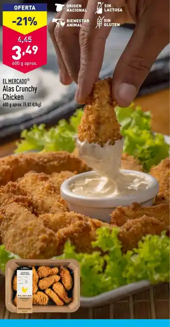 ALDI Alas Crunchy Chicken oferta
