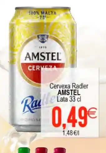 Plenus Supermercados Cervexa Radler AMSTEL oferta