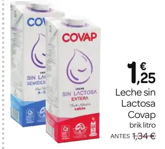 Supermercados El Jamón Leche sin Lactosa Covap oferta