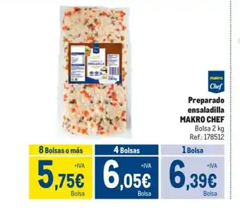 Makro Preparado ensaladilla MAKRO CHEF oferta