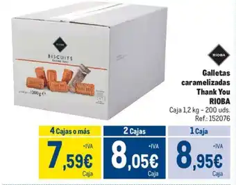 Makro Galletas caramelizadas oferta