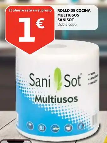 Alcampo ROLLO DE COCINA MULTIUSOS SANISOT oferta