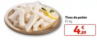 Alcampo Tiras de potón El kg oferta