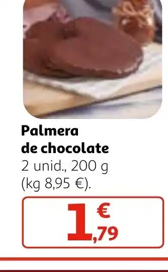 Alcampo Palmera de chocolate oferta