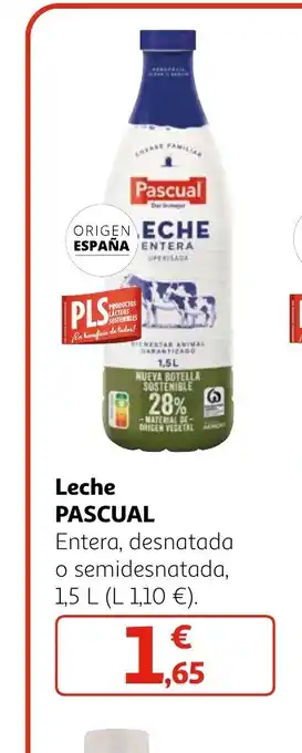 Alcampo Leche Pascual oferta