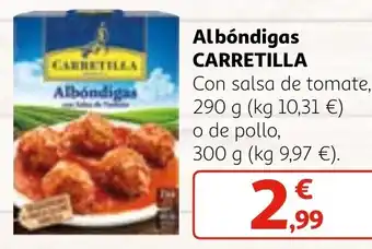 Alcampo Albóndigas CARRETILLA oferta