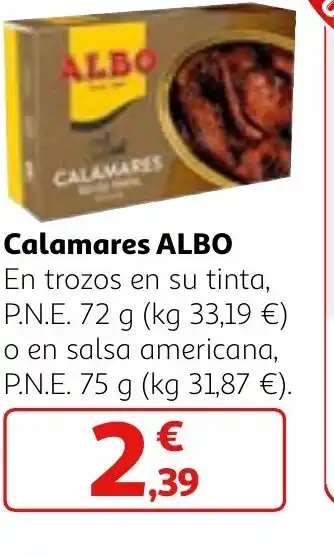 Alcampo Calamares ALBO oferta